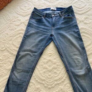 DU/ER Women's Skinny 28X28 Medium Blue